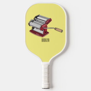 Raquette De Pickleball Illustration d'un fabricant de pâtes alimentaires