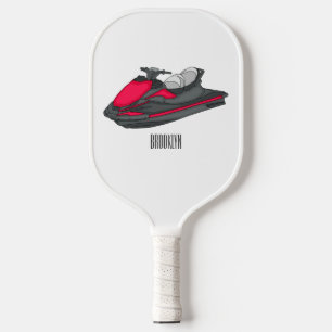 Raquette De Pickleball Illustration Jet ski