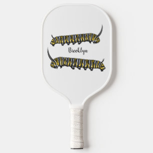 Raquette De Pickleball Illustration Monarch caterpillar