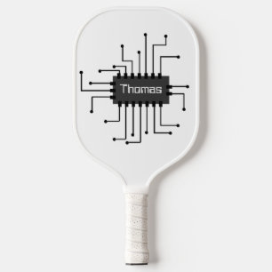 Raquette De Pickleball Image de puce IC de l'ordinateur personnalisé