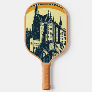 Raquette De Pickleball Imaginaire Château médiéval - Style boisé japonais