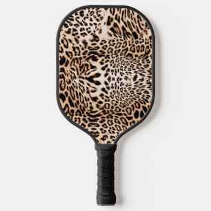 Raquette De Pickleball Impression de fourrure Leopard