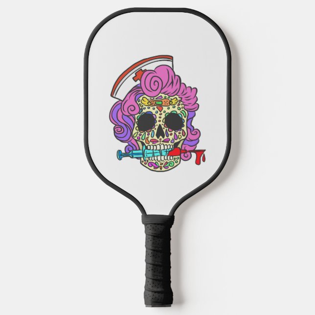 Raquette De Pickleball Infirmière Cadeaux Pour Étudiant En Soins Infirmie (Recto)