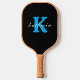 Raquette De Pickleball  Initial Letter K Simple Monogram Modern Style