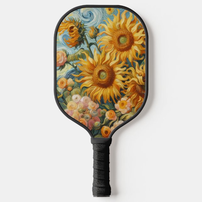 Raquette De Pickleball Inspirations tournesol (Recto)