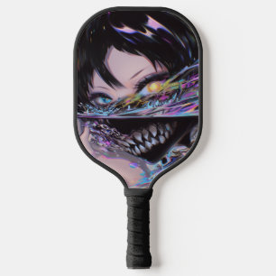 Raquette De Pickleball Iridescente Anime Horreur : Monstre Sourire Liquid