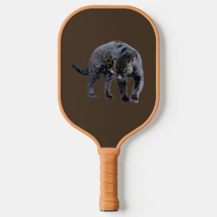 Raquette De Pickleball Jaguar Diablo pagaie marron et tan pickleball