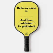 Je suis accro au pickleball