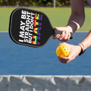 Raquette De Pickleball Je suis peut-être hétéro mais je ne déteste pas le