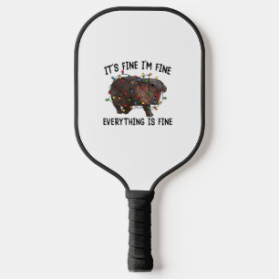 Raquette De Pickleball Je vais bien tout va bien Moo Deng Bab