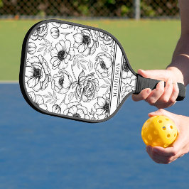 Raquette De Pickleball Joli nom floral