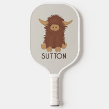 Joli, shaggy Highland vache conception personnalis