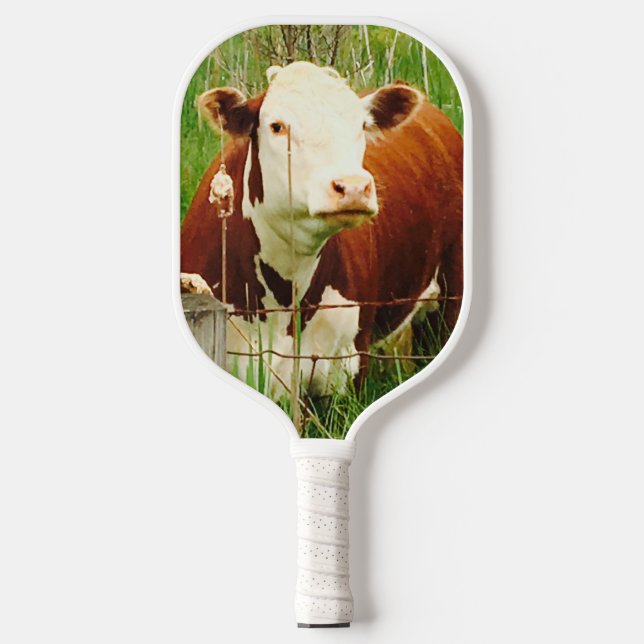 Raquette De Pickleball Jolie vache coudée 4Caryn (Recto)