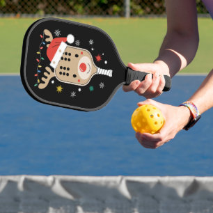 Raquette De Pickleball Joueur de Pickleball Noël Reindees Noël