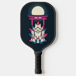 Raquette De Pickleball Kyubi Kitsune - Japonais Fox à neuf queues Yokai