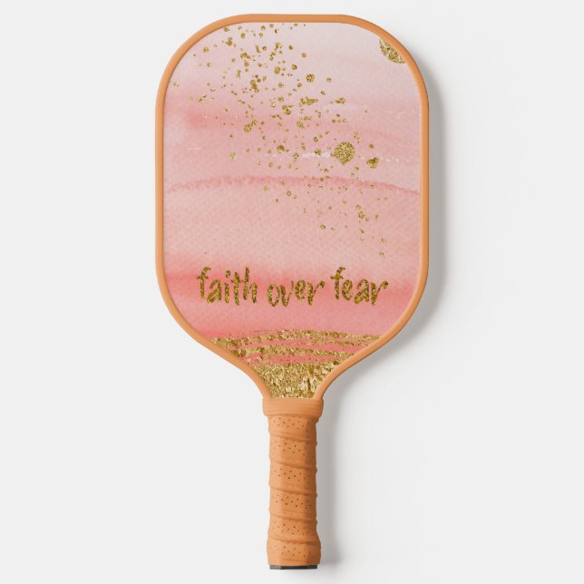 Raquette De Pickleball La foi sur la peur (Recto)