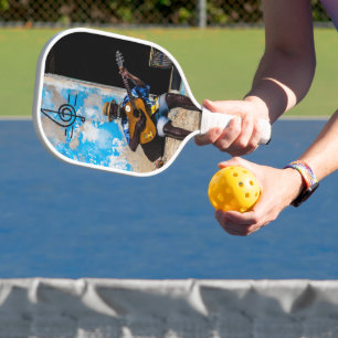 Raquette De Pickleball La musique est le remède de l'esprit