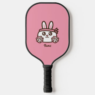 Raquette de pickleball lapin de dessin animé