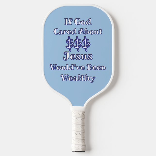 Raquette De Pickleball L'argent n'est pas tout (Recto)