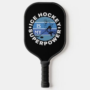 Raquette De Pickleball Le hockey sur glace est ma superpuissance