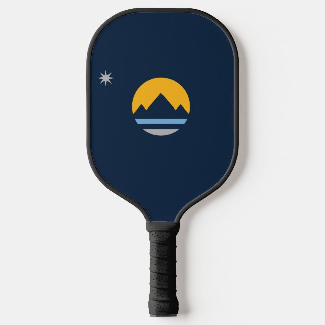 Raquette De Pickleball Le nouveau drapeau de Reno, Nevada (Recto)