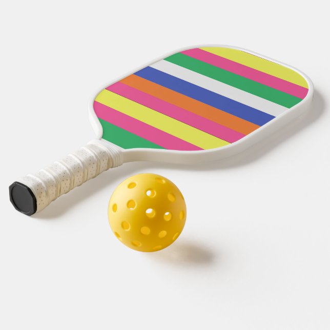 Raquette De Pickleball les années 70 bande (Mise en page 2)