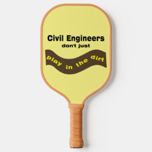 Raquette De Pickleball Les ingénieurs civils jouent