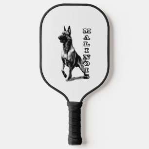 Raquette De Pickleball Les Malinois belges sont les meilleurs