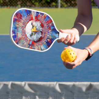 Raquette De Pickleball L'Esprit de 1776, 2026 L'Aigle Rouge de Feu d'Amér