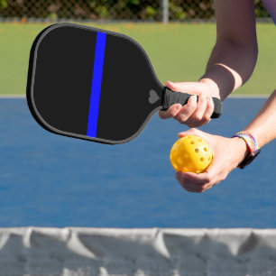 Raquette De Pickleball Ligne Bleue Mince - Pour Ceux Qui Servent
