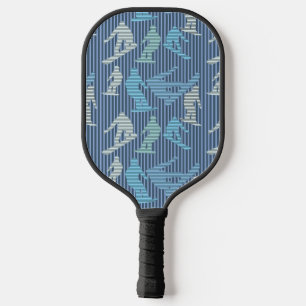 Raquette De Pickleball Lignes de snowboardeurs