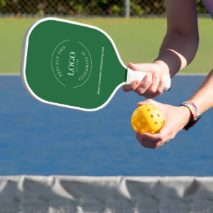 Raquette De Pickleball Logo d'entreprise SITE WEB Green Promotions