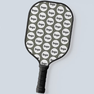 Raquette De Pickleball Logo simple Motif professionnel Sage Green
