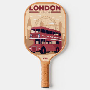 Raquette De Pickleball LONDRES Monogramme Personnalisé