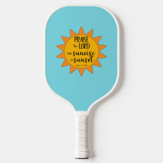 Raquette De Pickleball Louange au Seigneur pour le soleil