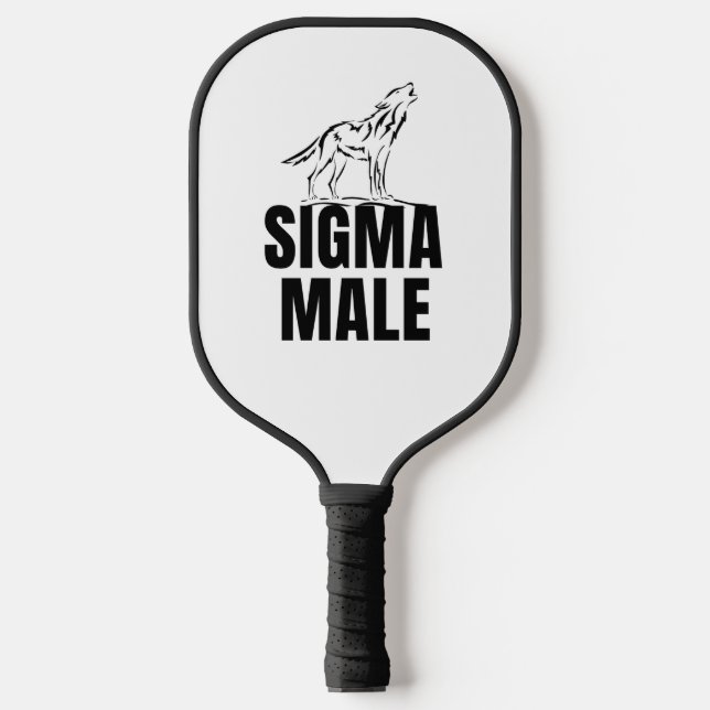 Raquette De Pickleball Loup solitaire masculin de Sigma (Recto)