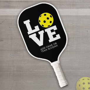 Raquette De Pickleball LOVE avec boule de cornichon pour O - peut modifie