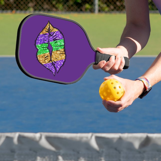 Raquette De Pickleball Mardi Gras Kiss Pickleball Racket (Insitu)