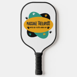 Raquette De Pickleball Masseurs les mains frottent coloré