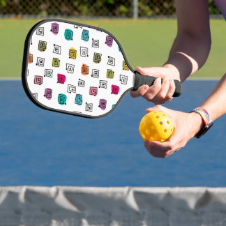 Raquette De Pickleball Mazages colorés