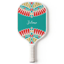 Médaille Boho Fiesta Pickleball Custom Paddle