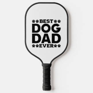 Raquette De Pickleball Meilleur Chien Papa Jamais - Amoureux des chiens &