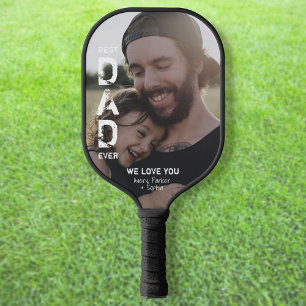 Raquette De Pickleball Meilleur papa jamais Cool photo Fête des pères mod