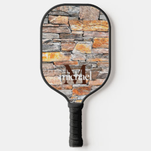 Raquette De Pickleball Meilleur papa Jamais Flagstone en pierre affaissée