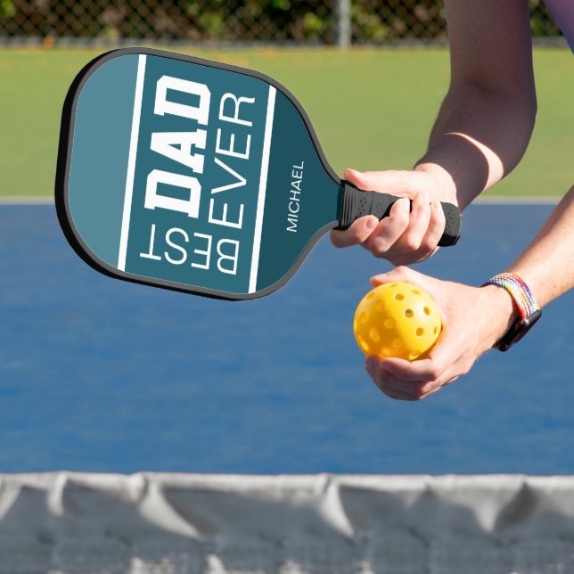 Raquette De Pickleball Meilleur papa personnalisé (Insitu)