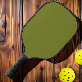 Raquette De Pickleball Mi-siècle moderne couleur vert saule foncé