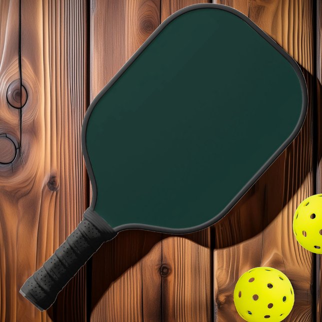 Raquette De Pickleball Mi-siècle Moderne Sage Vert Couleur Vert (Créateur téléchargé)