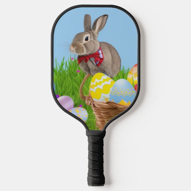 Raquette De Pickleball Mignonne Bunnyfor Pâques pour une humeur positive (Recto)