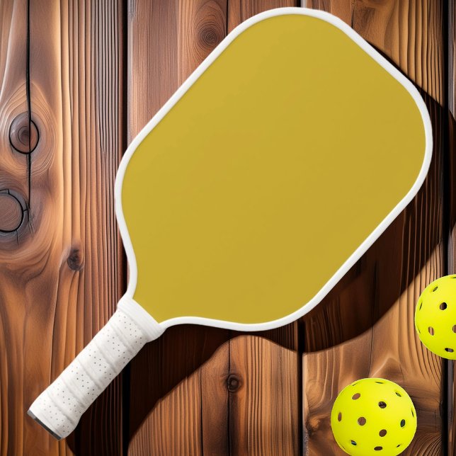 Raquette De Pickleball Milieu du siècle moderne, couleur citron brûlé (Créateur téléchargé)