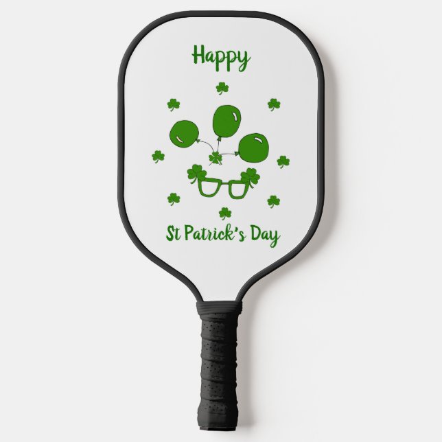 Raquette De Pickleball Mini Mignonne Bonne St Patrick Joyeuse Journée (Verso)